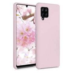Telefoniümbris Silicone Soft Flexible, Samsung Galaxy A42 5G, roosa hind ja info | Telefonide kaitsekaaned ja -ümbrised | hansapost.ee
