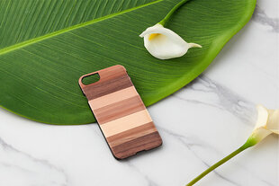 Man&Wood для iPhone 7/8, коричневый цена и информация | Чехлы для телефонов | hansapost.ee