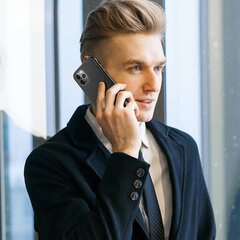 Чехол Dux Ducis Fino покрытый нейлоновым материалом для iPhone 11 Pro Max черный цена и информация | Чехлы для телефонов | hansapost.ee