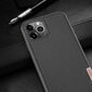 Dux Ducis Fino case covered with nylon material for iPhone 11 Pro Max black hind ja info | Telefonide kaitsekaaned ja -ümbrised | hansapost.ee