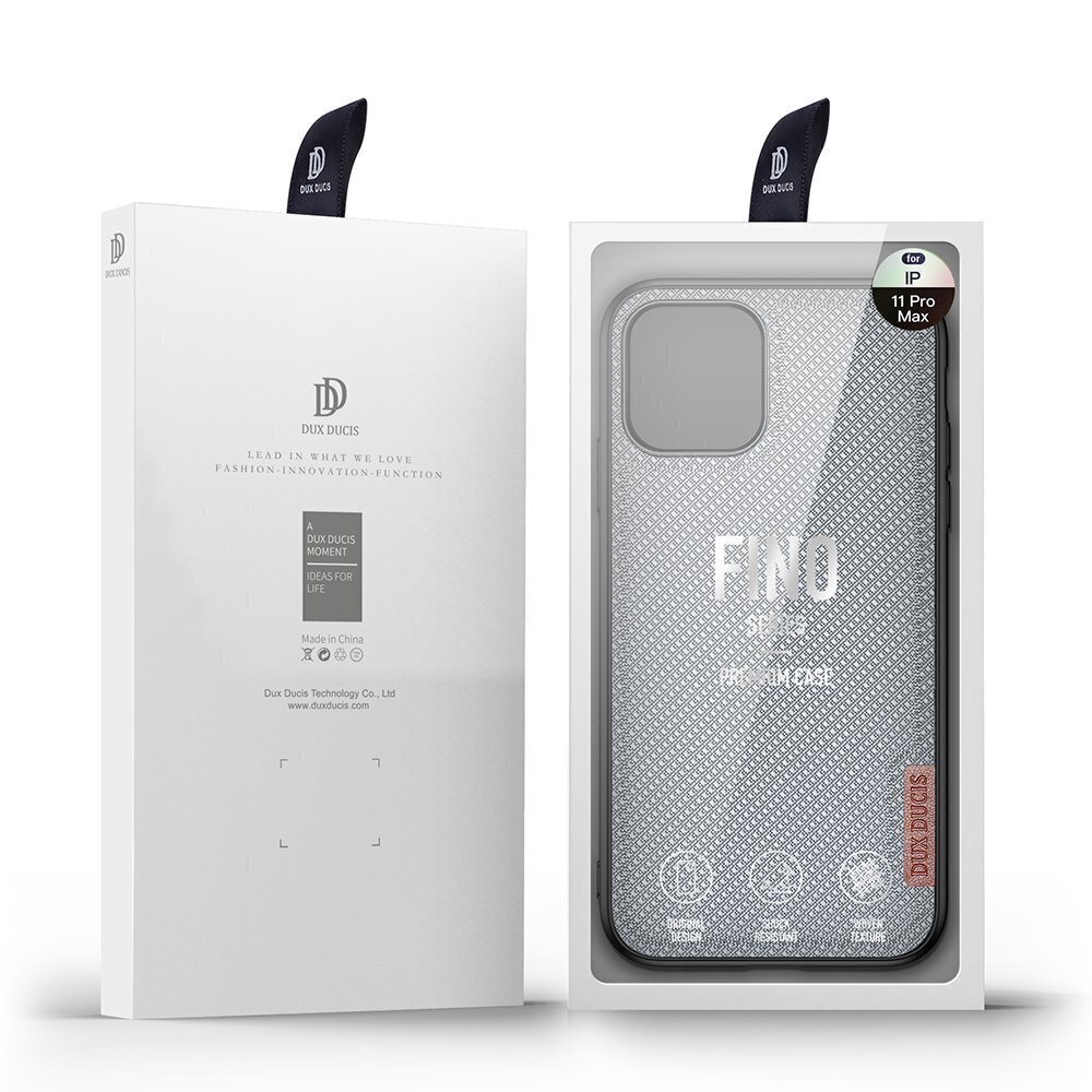 Dux Ducis Fino, telefonile iPhone 11 Pro Max, sinine цена и информация | Telefonide kaitsekaaned ja -ümbrised | hansapost.ee