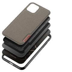 Чехол Dux Ducis Fino покрытый нейлоновым материалом для iPhone 11 Pro Max зеленый цена и информация | Чехлы для телефонов | hansapost.ee
