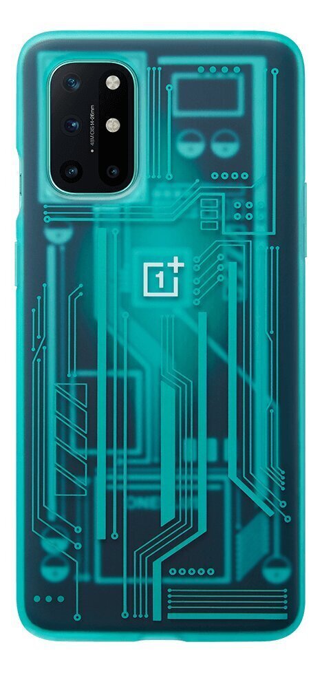 OnePlus Quantum Bumper Case OnePlus 8T jaoks, Cyborg Cyan hind ja info | Telefonide kaitsekaaned ja -ümbrised | hansapost.ee
