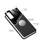 Mocco Lens Leather Back Case for Apple iPhone 12 Black hind ja info | Telefonide kaitsekaaned ja -ümbrised | hansapost.ee