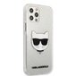 KLHCP12LCHTUGLS Karl Lagerfeld Choupette Head Glitter Case for iPhone 12 Pro Max 6.7 Silver цена и информация | Telefonide kaitsekaaned ja -ümbrised | hansapost.ee