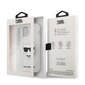 KLHCP12LCHTUGLS Karl Lagerfeld Choupette Head Glitter Case for iPhone 12 Pro Max 6.7 Silver hind ja info | Telefonide kaitsekaaned ja -ümbrised | hansapost.ee