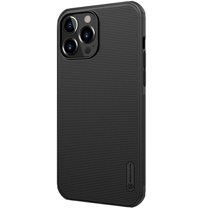 Nillkin Super Frosted Shield Pro Case durable, sobib iPhone 13 Pro Max, must цена и информация | Telefonide kaitsekaaned ja -ümbrised | hansapost.ee