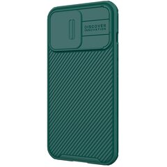 Nillkin CamShield Pro Case Durable Cover with camera protection shield, telefonile iPhone 13 Pro, roheline hind ja info | Telefonide kaitsekaaned ja -ümbrised | hansapost.ee