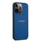 GUHCP13XPSASBBL Guess PU Leather Saffiano Case for iPhone 13 Pro Max Blue цена и информация | Telefonide kaitsekaaned ja -ümbrised | hansapost.ee