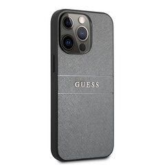 GUHCP13LPSASBGR Guess PU Leather Saffiano Case for iPhone 13 Pro Grey цена и информация | Guess Телефоны и аксессуары | hansapost.ee