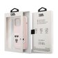 KLHCP13XSSKCI Karl Lagerfeld and Choupette Liquid Silicone Case for iPhone 13 Pro Max Pink hind ja info | Telefonide kaitsekaaned ja -ümbrised | hansapost.ee