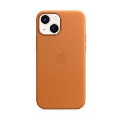 iPhone 13 mini Leather Case with MagSafe, Golden Brown hind ja info | Telefonide kaitsekaaned ja -ümbrised | hansapost.ee