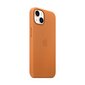 iPhone 13 Leather Case with MagSafe, Golden Brown цена и информация | Telefonide kaitsekaaned ja -ümbrised | hansapost.ee