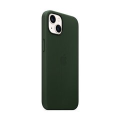 iPhone 13 Leather Case with MagSafe, Sequoia Green hind ja info | Telefonide kaitsekaaned ja -ümbrised | hansapost.ee