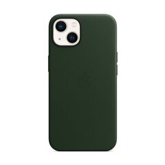 iPhone 13 Leather Case with MagSafe, Sequoia Green hind ja info | Telefonide kaitsekaaned ja -ümbrised | hansapost.ee