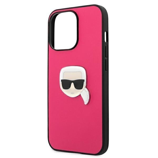 Karl Lagerfeld KLHCP13LPKMP, telefonile iPhone 13 Pro / 13, roosa hind ja info | Telefonide kaitsekaaned ja -ümbrised | hansapost.ee