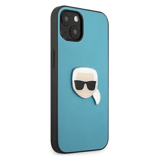 Karl Lagerfeld KLHCP13SPKMB, telefonile iPhone 13 mini, sinine цена и информация | Telefonide kaitsekaaned ja -ümbrised | hansapost.ee