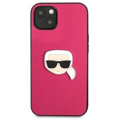 Чехол для телефона Karl Lagerfeld KLHCP13SPKMP, для iPhone 13 mini, розовый цена и информация | Чехлы для телефонов | hansapost.ee