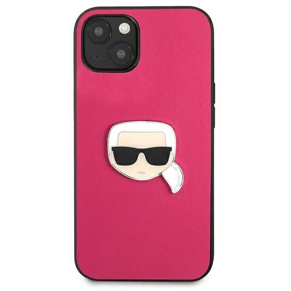 Karl Lagerfeld KLHCP13SPKMP, telefonile iPhone 13 mini, roosa цена и информация | Telefonide kaitsekaaned ja -ümbrised | hansapost.ee