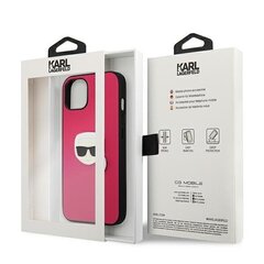Karl Lagerfeld KLHCP13SPKMP, telefonile iPhone 13 mini, roosa hind ja info | Karl Lagerfeld Mobiiltelefonid, fotokaamerad, nutiseadmed | hansapost.ee