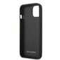 MEHCP13MDELBK Mercedes Genuine Leather Hard Case for iPhone 13 Black hind ja info | Telefonide kaitsekaaned ja -ümbrised | hansapost.ee