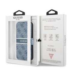 GUBKP13L4GDBL Guess PU 4G Printed Stripe Book Case for iPhone 13 Pro Blue цена и информация | Чехлы для телефонов | hansapost.ee