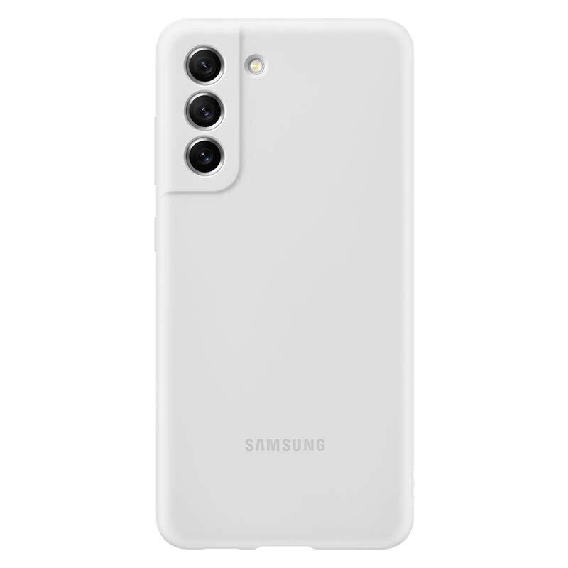 Samsung Silikoonkate Galaxy S21 FE valge EF-PG990TWEGWWW цена и информация | Telefonide kaitsekaaned ja -ümbrised | hansapost.ee