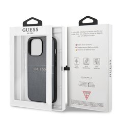 GUHCP13XPSASBGR Guess PU Leather Saffiano Case for iPhone 13 Pro Max Grey цена и информация | Чехлы для телефонов | hansapost.ee