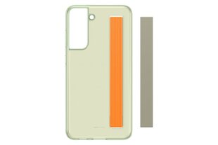 Samsung Clear Strap Cover Galaxy S21 FE оливково-зеленый EF-XG990CMEGWW цена и информация | Чехлы для телефонов | hansapost.ee