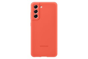 PG990TPE Silicone Cover for Samsung Galaxy S21 FE, Coral hind ja info | Telefonide kaitsekaaned ja -ümbrised | hansapost.ee