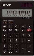 Kalkulaator Sharp EL-124 TWH hind ja info | Kirjatarvikud | hansapost.ee