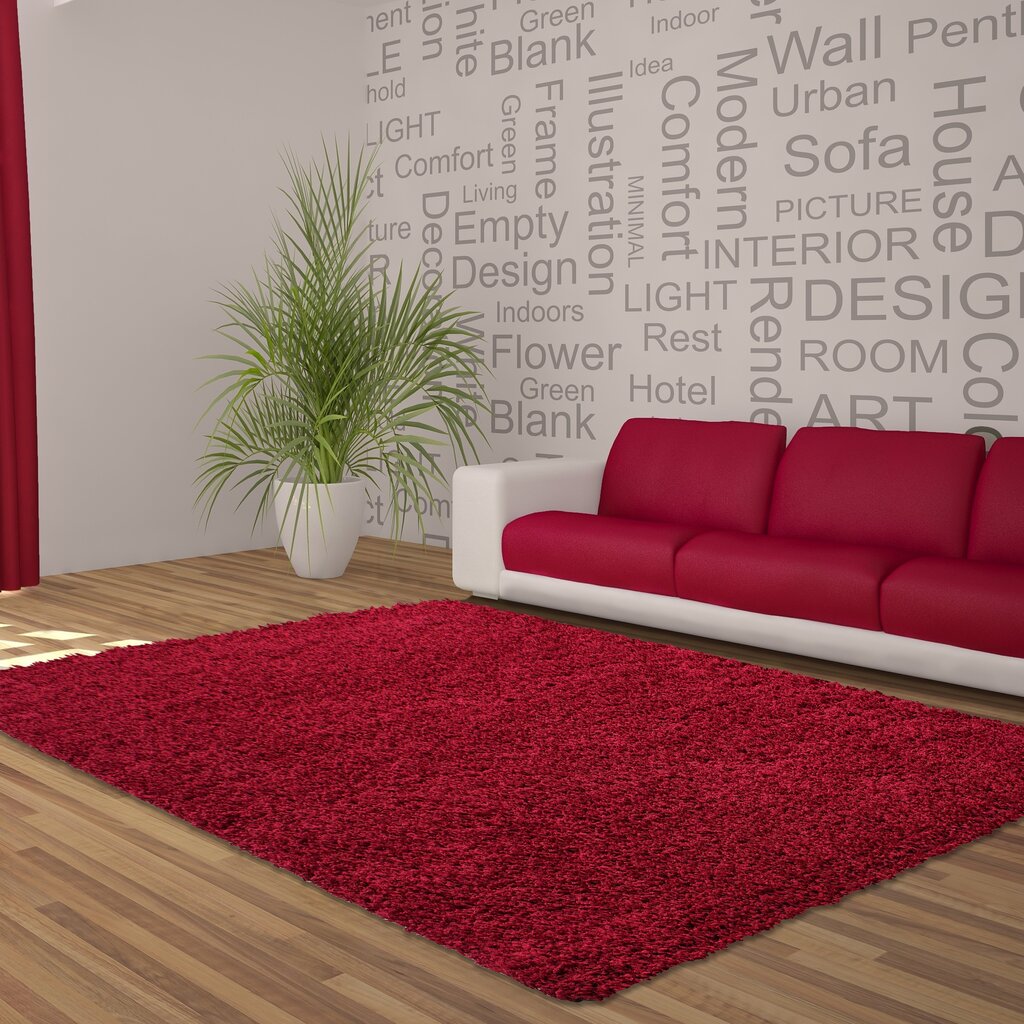Vaip Ayyildiz Shaggy Dream Red 4000, 60x550 cm hind ja info | Vaibad | hansapost.ee