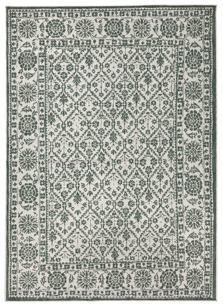 Vaip NORTHRUGS Twin Curacao Green Cream, 80x150 cm hind ja info | Vaibad | hansapost.ee