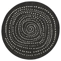 Vaip NORTHRUGS Twin Bali Black Cream, 200x200 cm цена и информация | Ковры | hansapost.ee