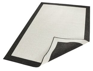 Vaip NORTHRUGS Twin Panama Black Cream, 80x150 cm цена и информация | Коврики | hansapost.ee