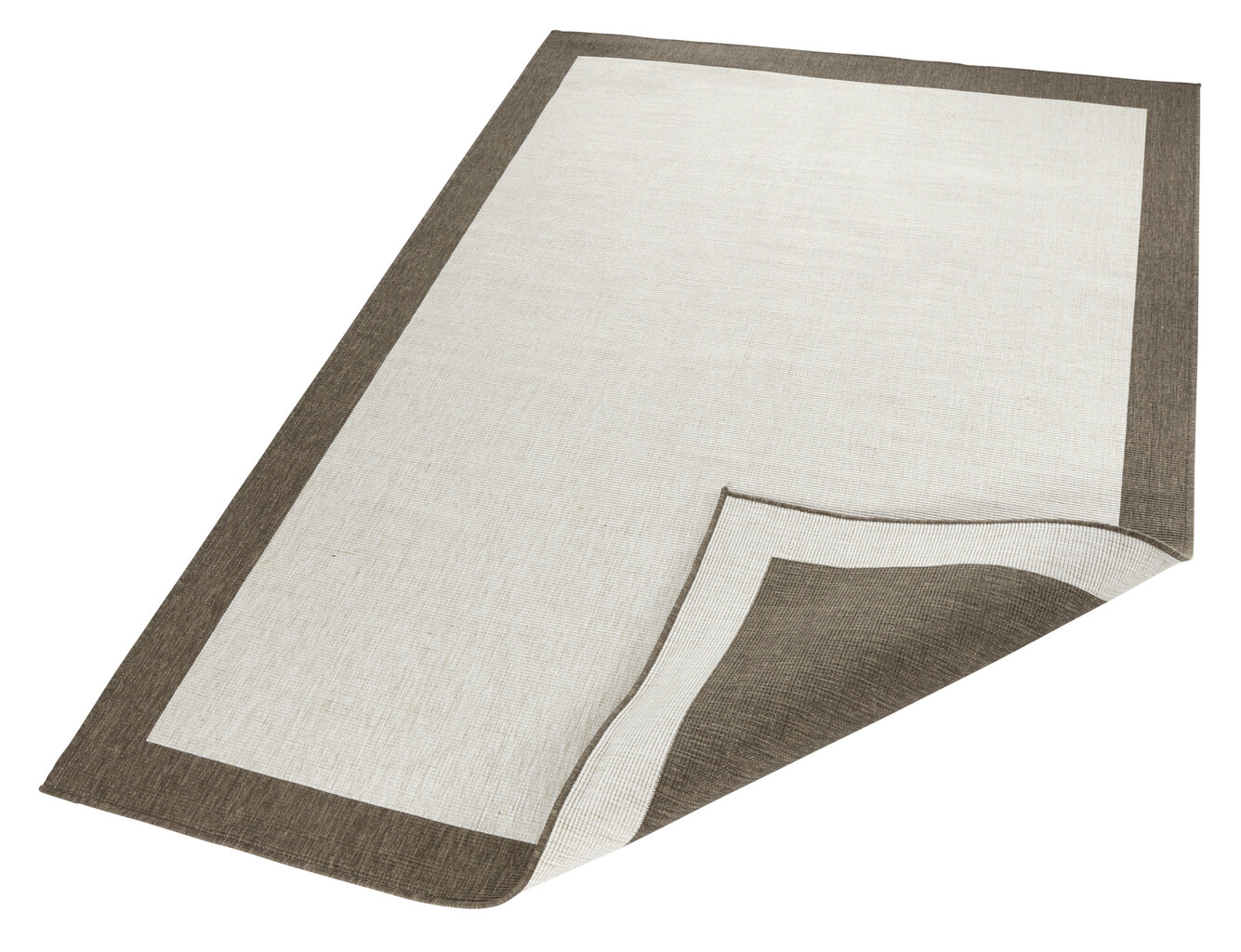 Vaip NORTHRUGS Twin Panama Brown Cream, 120x170 cm цена и информация | Vaibad | hansapost.ee