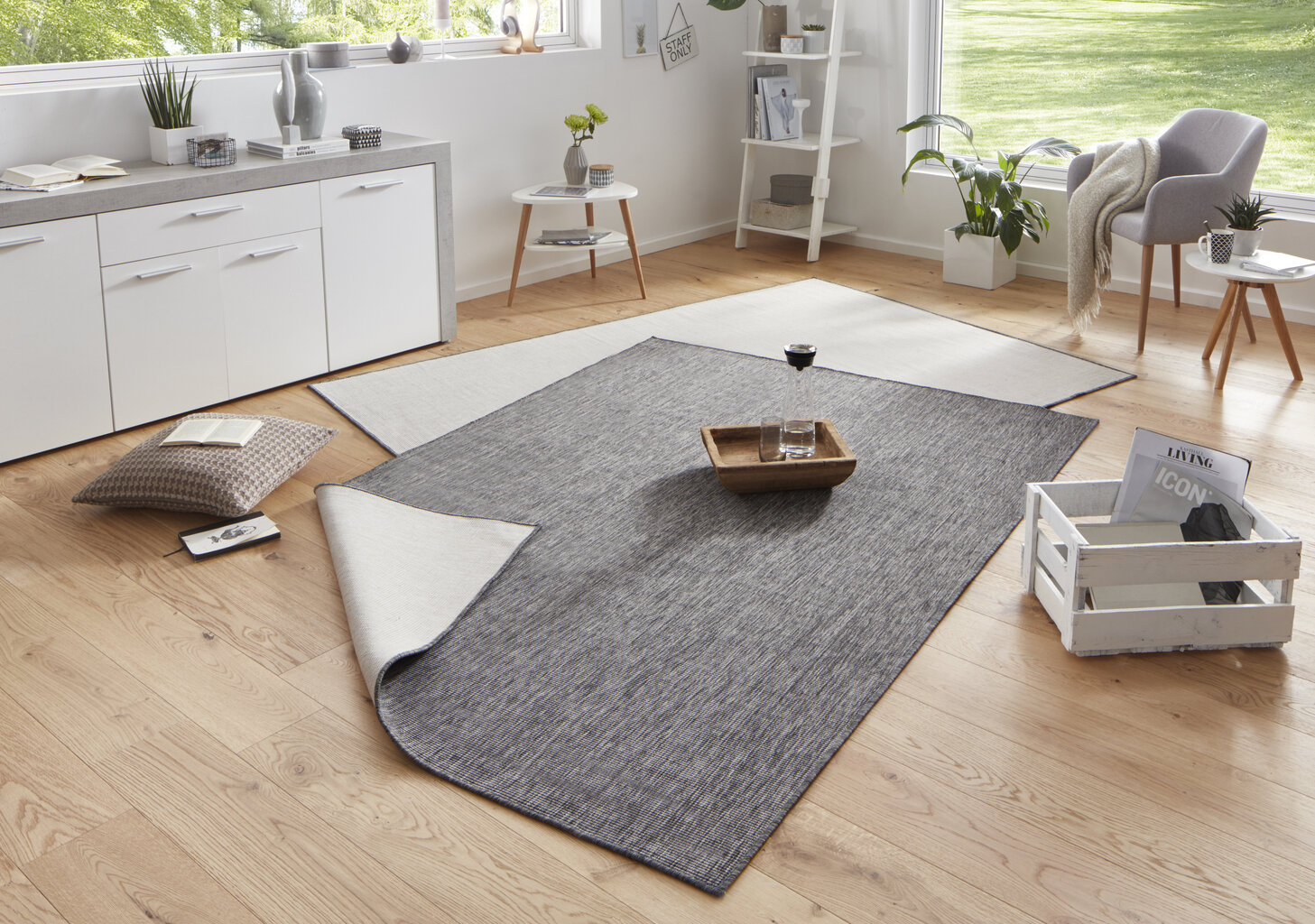 Vaip NORTHRUGS Twin Miami Grey, 80x350 m hind ja info | Vaibad | hansapost.ee