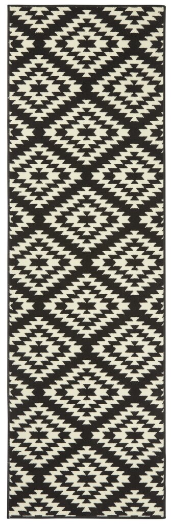 Vaip Hanse Home Basic Nordic Black, 80x450 cm hind ja info | Vaibad | hansapost.ee