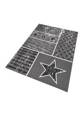 Ковер Hanse Home City Mix Stars Grey, 140x200 см   цена и информация | Ковры | hansapost.ee