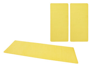 Комплект ковров Hanse Home Fancy Yellow, 3 шт. цена и информация | Ковры | hansapost.ee