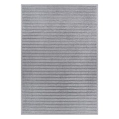 Narma kahepoolne smartWeave® šenillvaip Puise, hõbe, 70 x 140 cm price and information | Carpets | hansapost.ee