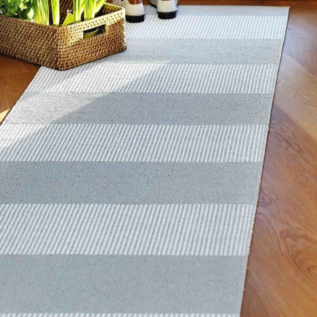 Narma kahepoolne plasticWeave™ plastikvaip Norrby, hall, 70 x 200 cm hind ja info | Vaibad | hansapost.ee