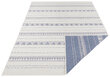 Kahepoolne vaip NORTHRUGS Twin Supreme Cream Blue, 120x170 cm цена и информация | Vaibad | hansapost.ee