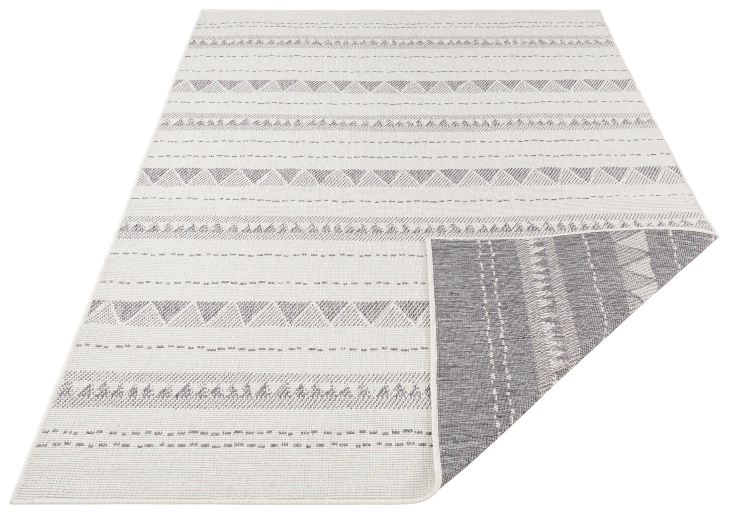 Kahepoolne vaip NORTHRUGS Twin Supreme Grey Cream, 80x150 cm цена и информация | Vaibad | hansapost.ee