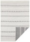 Kahepoolne vaip NORTHRUGS Twin Supreme Grey Cream, 80x150 cm цена и информация | Vaibad | hansapost.ee