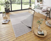 Kahepoolne vaip NORTHRUGS Twin Supreme Grey Cream, 80x150 cm цена и информация | Vaibad | hansapost.ee