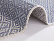 Kahepoolne vaip - matt NORTHRUGS Twin Supreme Blue Cream, 80x350 cm hind ja info | Vaibad | hansapost.ee