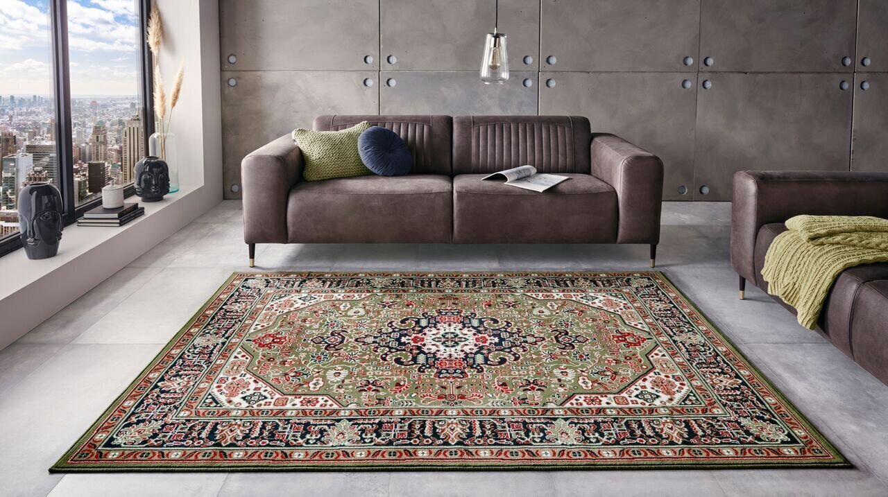 Vaip Nouristan Mirkan Skazar Isfahan 120x170 cm, roheline hind ja info | Vaibad | hansapost.ee