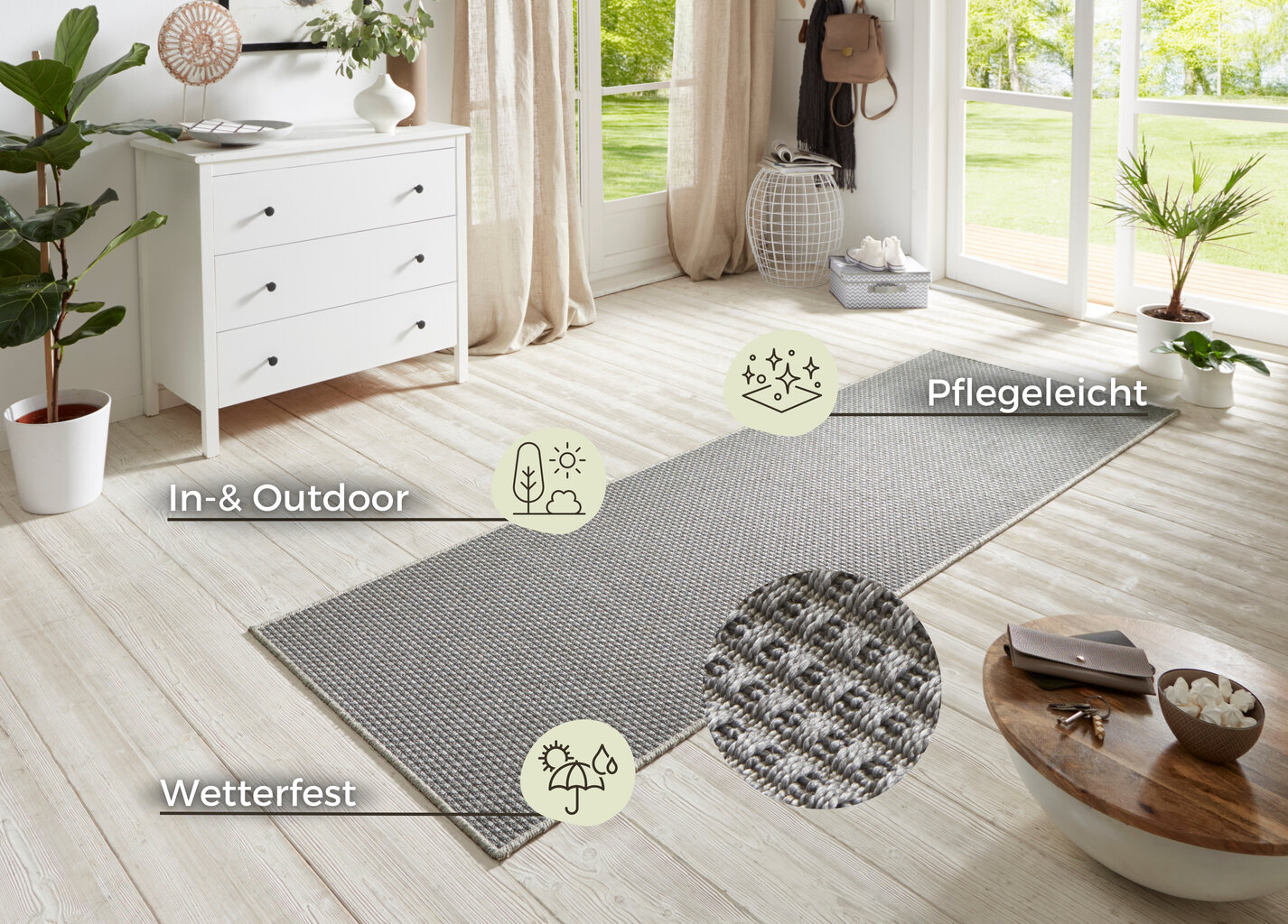 Vaip BT Carpet Nature 80x350 cm цена и информация | Vaibad | hansapost.ee