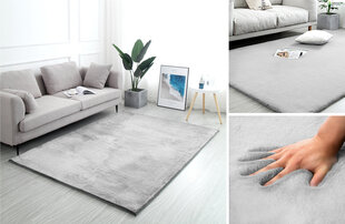 Plüüsist vaip lastele Premium Rabbit Light Grey, 140x200 cm hind ja info | Vaibad | hansapost.ee